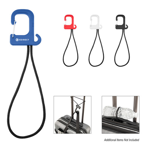 Custom Stretch Cord Hook With Carabiner 20084