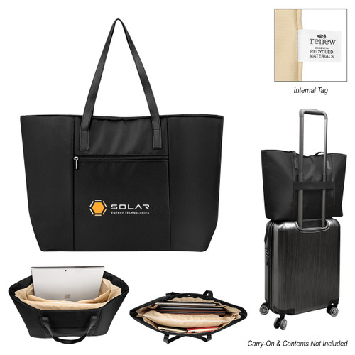 Custom Executive rPET Laptop Tote Bag 30146
