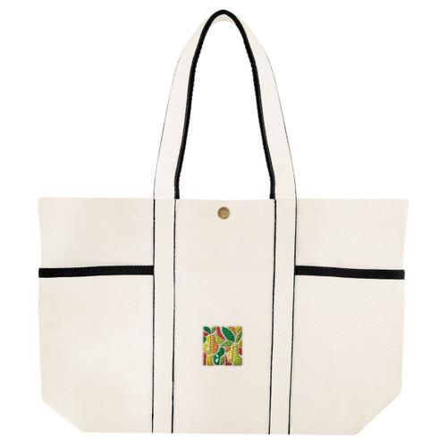 Custom Aware™ 10 Oz. Recycled Cotton Canvas Tote Bag 3282