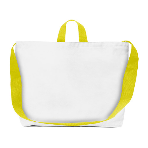 WHITE WITH YELLOW