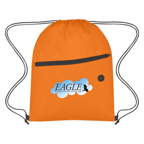 Custom Non-Woven Hit Sports Pack With Front Zipper 3365