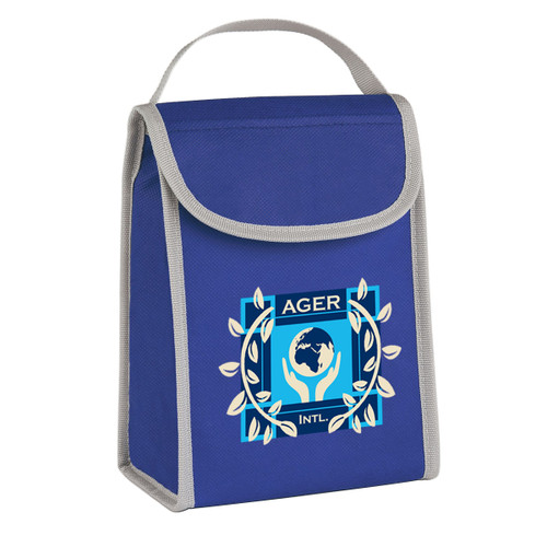 Custom Non-Woven Folding Identification Lunch Bag 3508
