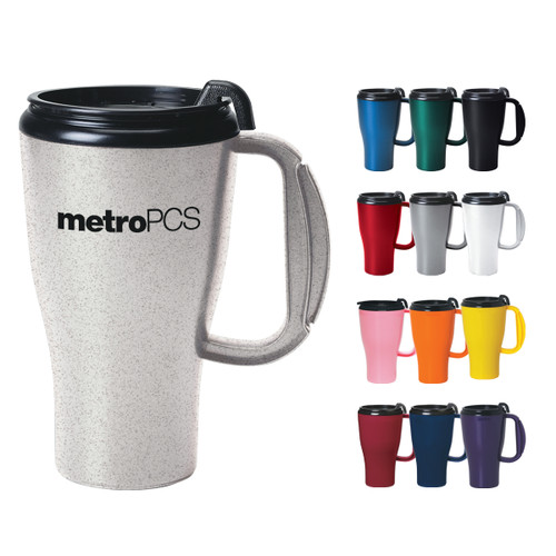 Custom 16 Oz. Omega Mug With Slider Lid 5916