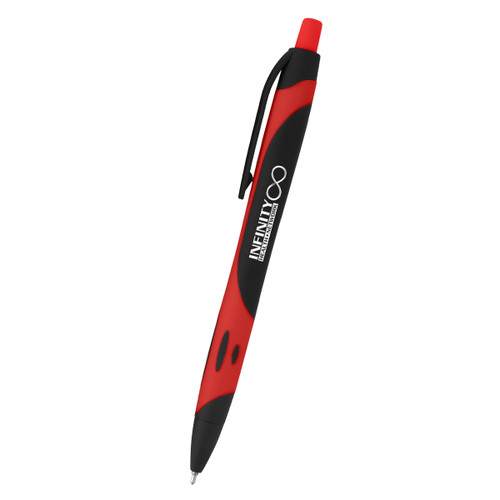 BLACK WITH RED