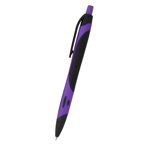 BLACK WITH PURPLE