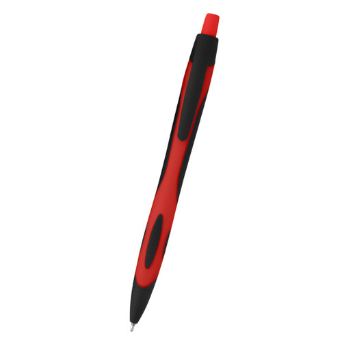 BLACK WITH RED