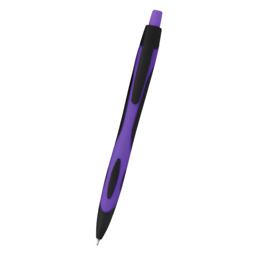 BLACK WITH PURPLE