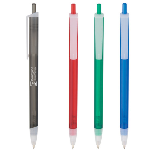 Custom Slim Click Translucent Pen 785