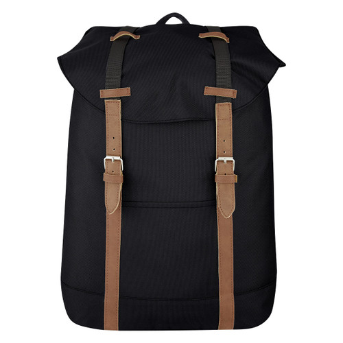 BLACK WITH BROWN
