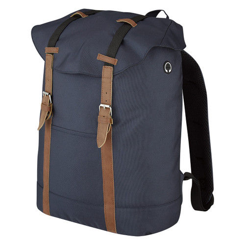 NAVY WITH BROWN