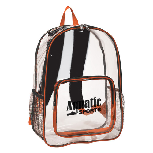 Custom Clear Backpack 3601