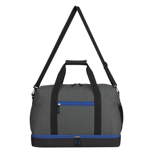 GRAY WITH ROYAL BLUE