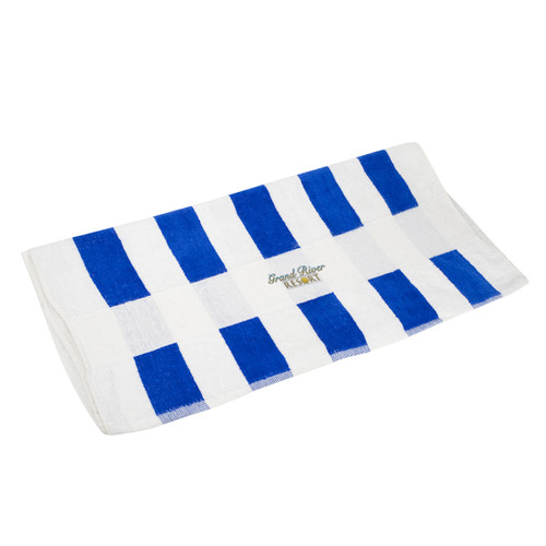 WHITE WITH BLUE