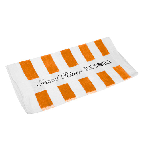 WHITE WITH ORANGE