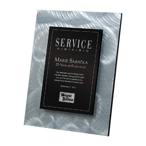 Custom SILVER WALL PLAQUE 10017