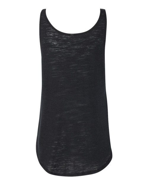 Solid Black Slub