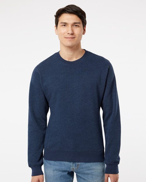 Custom Triblend Fleece Crewneck Sweatshirt - 8870