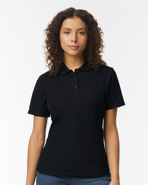 Embroidered Softstyle® Women's Pique Polo - 64800L