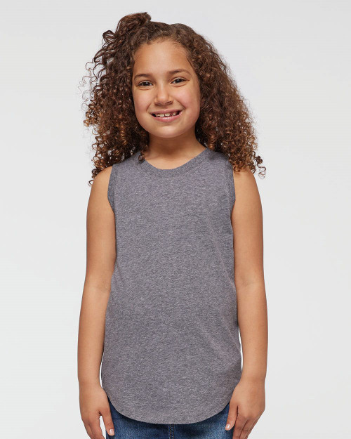 Custom Girls' Relaxed Fine Jersey Tank - 2692
