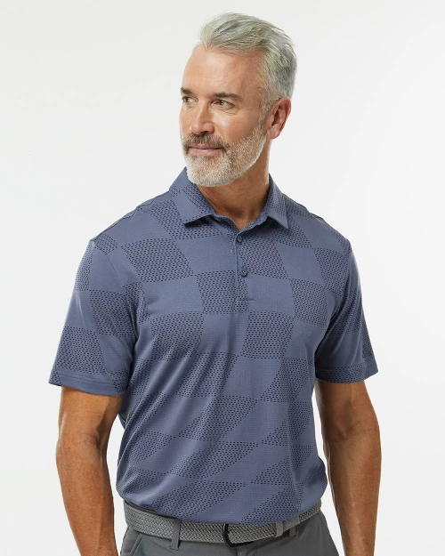 Embroidered Men's Ultimate365 Textured Polo - A2004