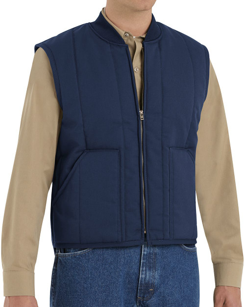 Embroidered Quilted Vest - Tall Sizes - VT22T