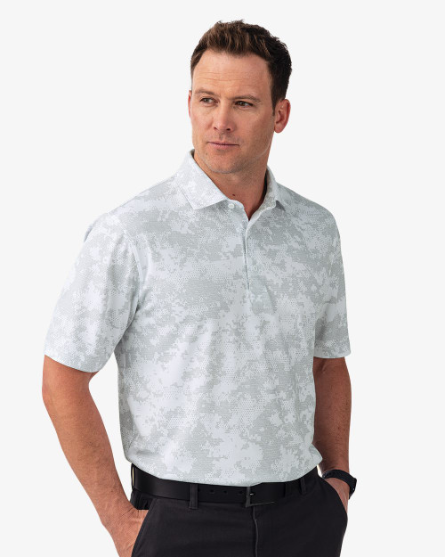 Embroidered Monterey Printed Polo - 171
