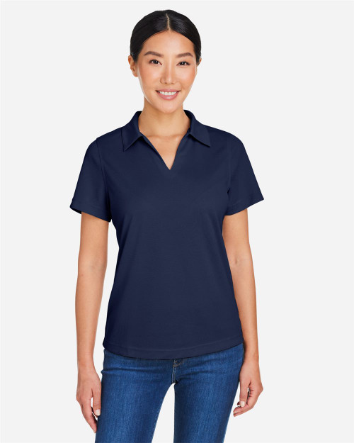 Embroidered Women's Market Snag Protect Mesh Polo - CE104W
