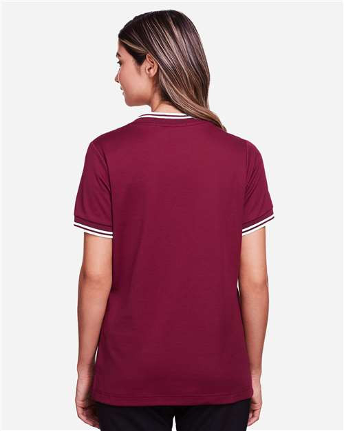 Burgundy/ White