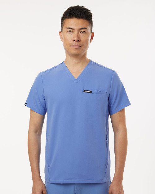 Custom Platt 3-Pocket Scrub V-Neck Top - M10002