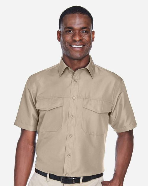 Custom Men's Key West Short Sleeve Performance Staff Shirt - M580