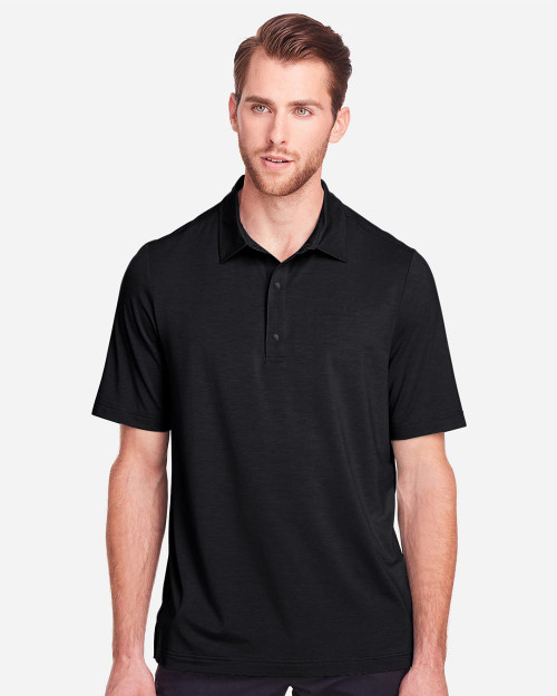 Embroidered Men's JAQ Snap-Up Stretch Performance Polo - NE100