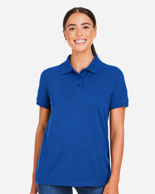 Embroidered Women's Valiant Cotton Snag Protect Polo - M205W