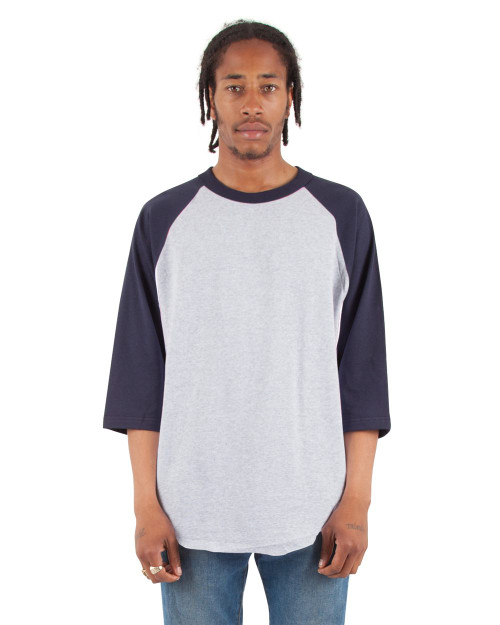 Custom Unisex Three-Quarter Sleeve Raglan T-Shirt - SHRAG