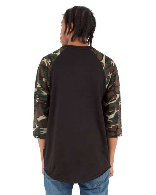 Black/ Camo Green