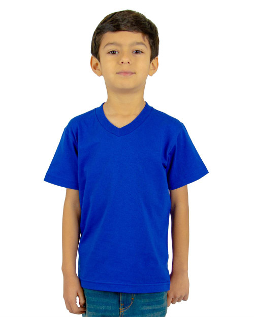 Custom Youth V-Neck T-Shirt - SHVEEY