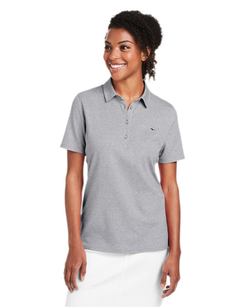 Embroidered Women's Edgartown Pique Polo - G001189