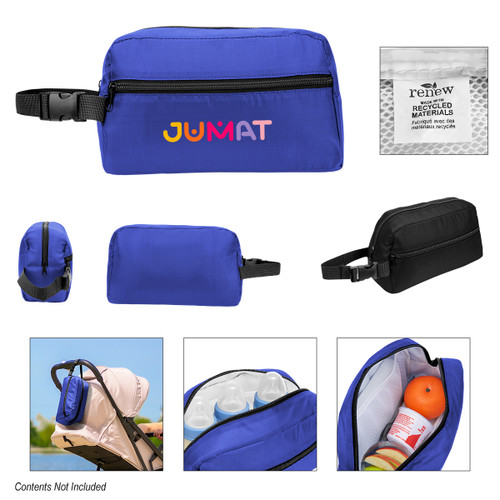 Custom Audrey rPET 4 Can Cooler Pouch 35146