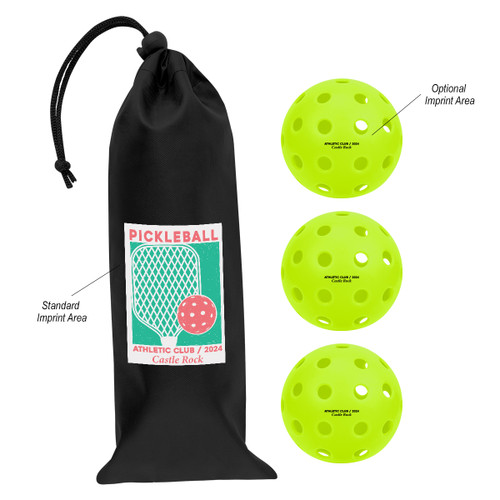 Custom Pickleball Outdoor Ball Set 40009