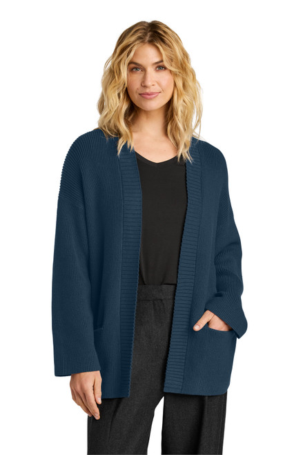 Embroidered Mercer+Mettle Women's Open Cardi MM3021