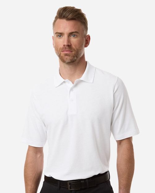 Embroidered Men's Tall Maverick CVC Pique Polo - M105T