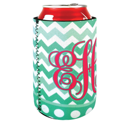 Custom Full Color Neoprene Collapsible Coolie 20