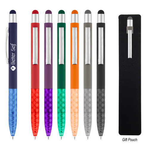 Custom KELSEY RECYCLED ALUMINUM STYLUS PEN 12038