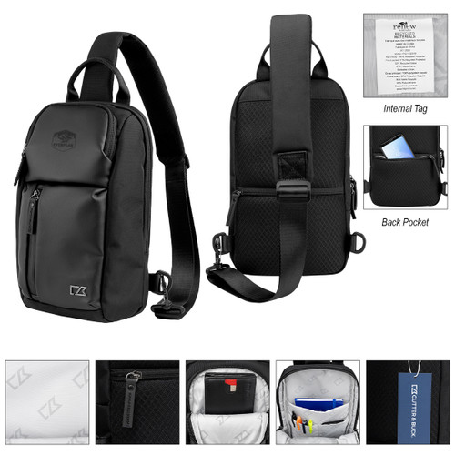 Custom Cutter & Buck® Active Collection Sling Bag 35162