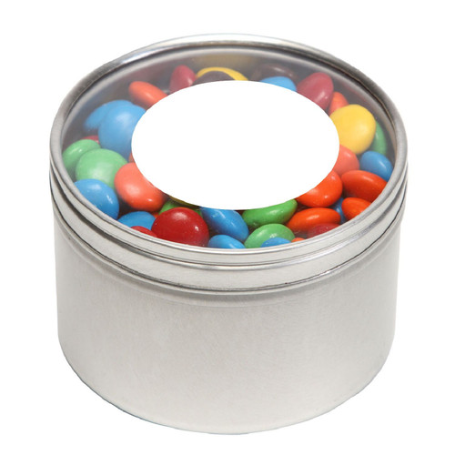 Custom Large Round Window Tin Premium Fill RDTN8PREM