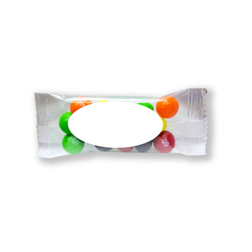 Custom 1/2 oz. Snack Bag with Label Standard Fill BL05STND