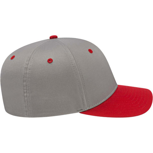 Silver/Red