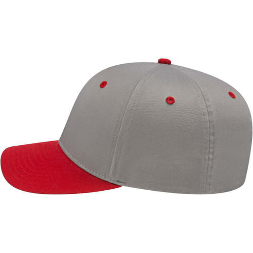 Silver/Red