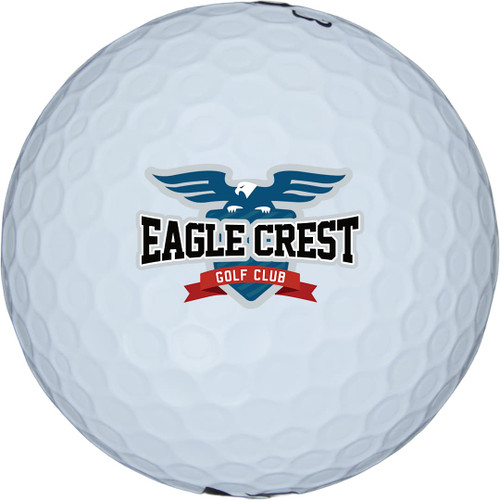 Custom Bridgestone E12 Straight Golf Balls - 12 Pack