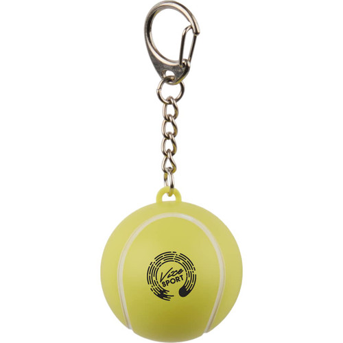 Custom Tennis SPF15 Lip Balm with Keychain