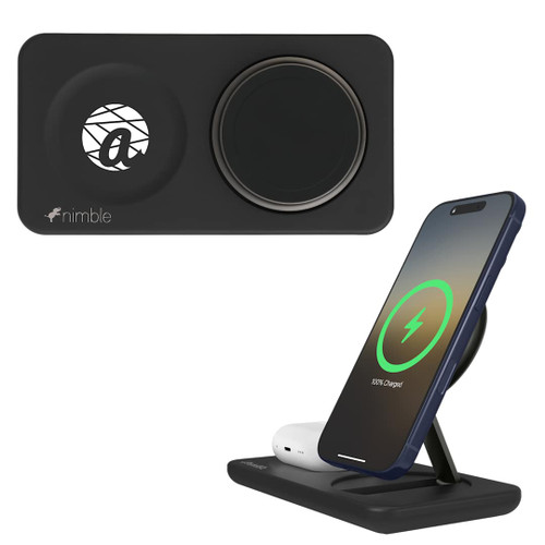 Custom Nimble Podium 2-in-1 Wireless Charging Stand